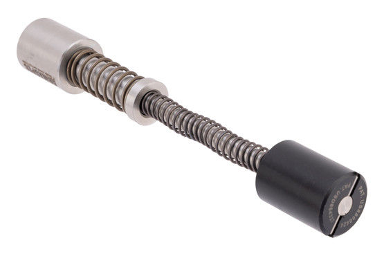 Armaspec AR-15 Gen 4 Stealth AR-15 Recoil Spring with 3.8 oz weight uses a screw across the plastic end piece
